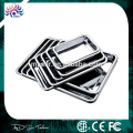 Polished finish 2cm height stainless steel plate, rustless tattoo ink stainless steel tray, medical grade tattoo mayo tray